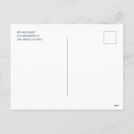 Oh Deer wat een jaar Quarantine Rustige Kerstmis Feestdagenkaart (Achterkant)