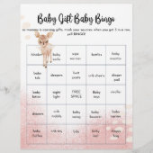 Oh Deer We hebben een baby shower Games Flyer (Voorkant)