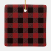 Oh Deer What a Year 2020 Buffalo Pset Keramisch Ornament (Achterkant)