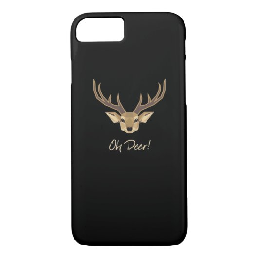 Oh Deer Whimsical Artistic Expression Case-Mate iPhone Case (Achterkant)