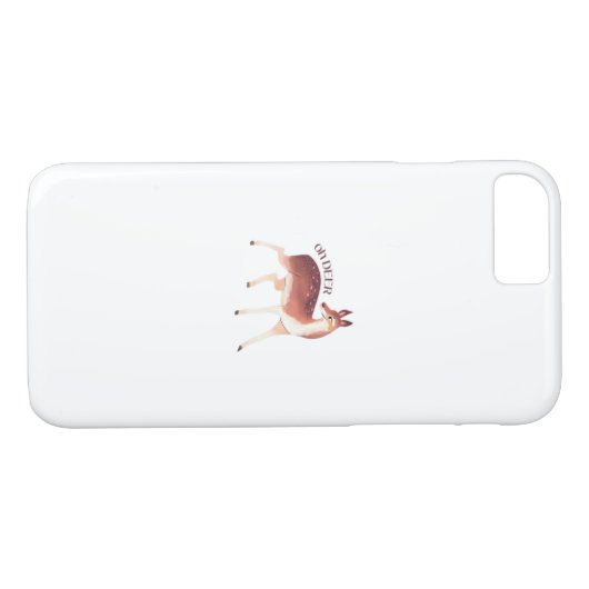 Oh Deer Whimsical Creative Design  Case-Mate iPhone Case (Achterkant (Horizontaal))