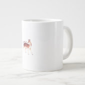 Oh Deer Whimsical Creative Design  Grote Koffiekop (Voorkant rechts)