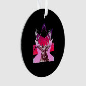 Oh Deer Whimsical Creative Design Ornament (voorkant)