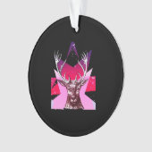 Oh Deer Whimsical Creative Design Ornament (voorkant)