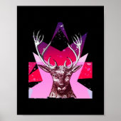 Oh Deer Whimsical Creative Design  Poster (Voorkant)