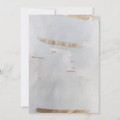 Oh Deer Winter Foliage Baby shower per mail Kaart (Achterkant)