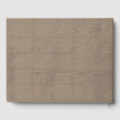 Oh Deer Woodland Baby shower Gastboek – Boho Wat Gastenboek (Achterkant)