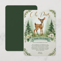 Oh, Deer! Woodland Baby shower Party