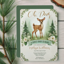 Oh, Deer! Woodland Baby shower Party