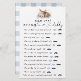 Oh Deer Woodland Winter Baby Show "Raad eens wie" 