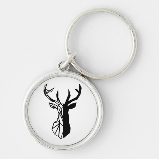 Oh Deer Zachte Minimale Vibe Sleutelhanger (Voorkant)