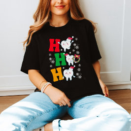 Oh Dentistree Christmas Fun cadeau voor vrienden T-shirt