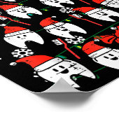 Oh Dentistree Christmas Tree Teeth Dentistry Denta Poster (Hoek)