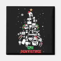 Oh Dentistree Dentist Dental Teeth kerstboom