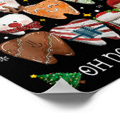 Oh Dentistree Merry Christmas Dental Funny Teeth T Poster (Hoek)