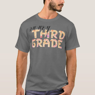 Oh, derde graad terug naar school voor leraren en t-shirt