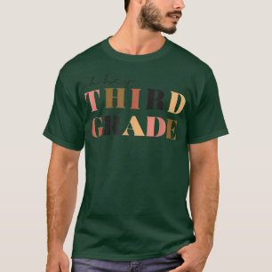 Oh, derde graad terug naar schoolleraar T-shirt