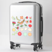 Oh, die  bloemen sticker (Koffer)
