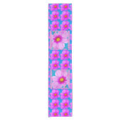 Oh die Roze Daisy's Table Runner Korte Tafelloper (Voorkant)