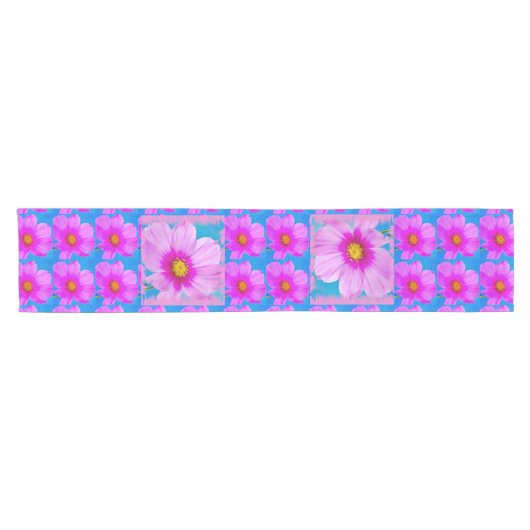 Oh die Roze Daisy's Table Runner Korte Tafelloper (Horizontaal)