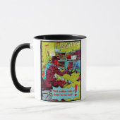 'Oh DIE Zone' Mok van handelaar twee-toon (Links)