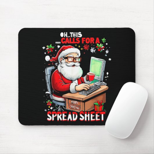 Oh Dit Roept Om Een Spreadsheet, Grappige Excel Ch Muismat (Met muis)
