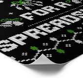Oh Dit Roept Om Een Spreadsheet Lelijke Kerst Voor Poster (Hoek)