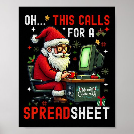 Oh dit vraagt om een spreadsheet poster (Voorkant)