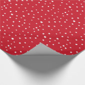 Oh door Golly | Rode en witte Stippen Cadeaupapier (Hoek)