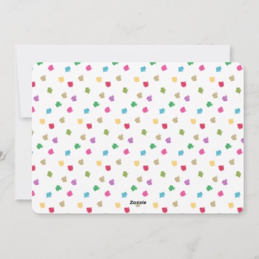 Oh door Golly | Vakantieknopkaart Feestdagenkaart (Achterkant)