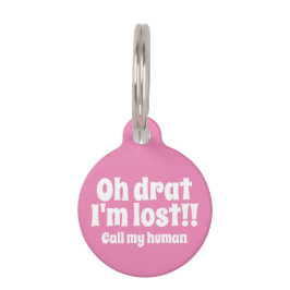 Oh Drat, ik ben mijn persoonlijke persoonlijke gep Huisdierpenning