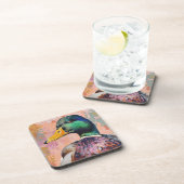 Oh Duck! - Moderne Mallard Duck Art Onderzetters (Rechterzijde)