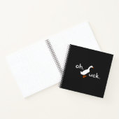 Oh Duck notebook Notitieboek (Binnen)