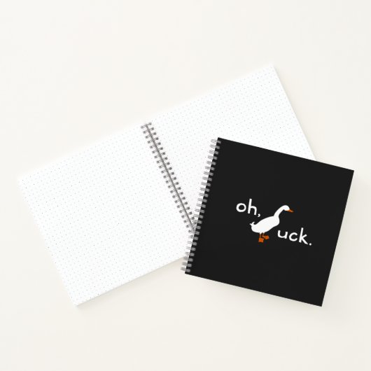 Oh Duck notebook Notitieboek (Binnen)