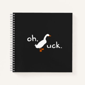Oh Duck notebook Notitieboek