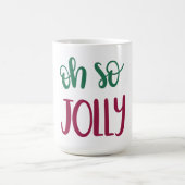 Oh dus Jolly Design Kerstmis Mok (Center)