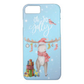 Oh dus Jolly - Merry Chris Moose Case-Mate iPhone Case (Achterkant)