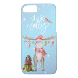 Oh dus Jolly - Merry Chris Moose iPhone 8/7 Hoesje