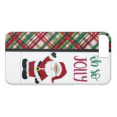 Oh dus Jolly Santa Design Case-Mate iPhone Case (Achterkant (Horizontaal))