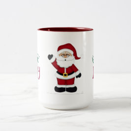 Oh dus Jolly Santa Design Giant Coffee Mok