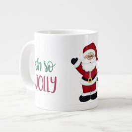 Oh dus Jolly Santa Design Grote Koffiekop