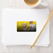 Oh dus Jolly Simple Script-kerstfoto-adres Etiket (Insitu)