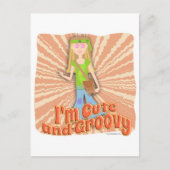 Oh dus ook Cute en Groovy Briefkaart (Voorkant)