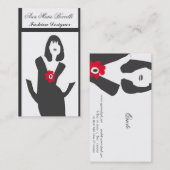 Oh dus Trendy | Vrouw Model Actress Mode Visitekaartje (Voorkant / Achterkant)