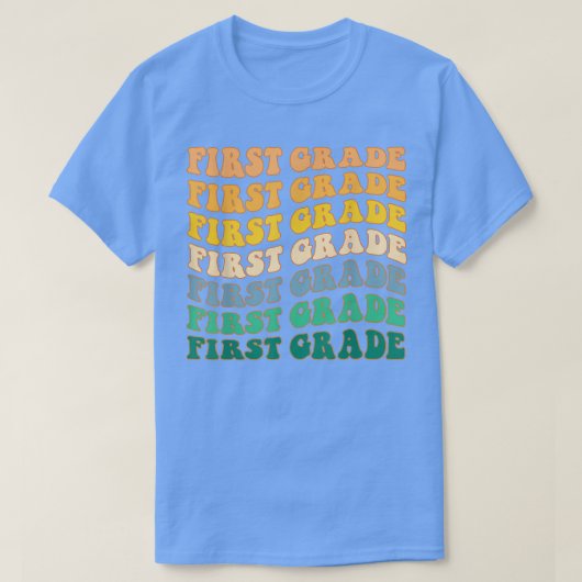 Oh, eerste graad terug naar school voor leraren en t-shirt (Design voorkant)