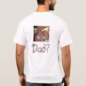 Oh en papa? t-shirt (Achterkant)