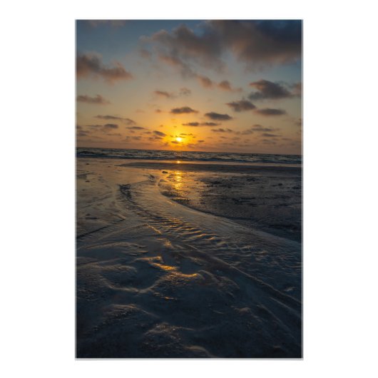 Oh Fill My Eyes Of Lithium Sunset Print Foto Afdruk (Voorkant)