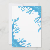 Oh FishOle Birthday Invitation Kaart (Achterkant)