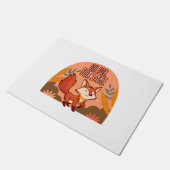 Oh For Fox Sake Cute and Funny Fox Deurmat (Schuin)