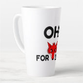Oh For Fox Sake Latte Mok (Linkerhoek)